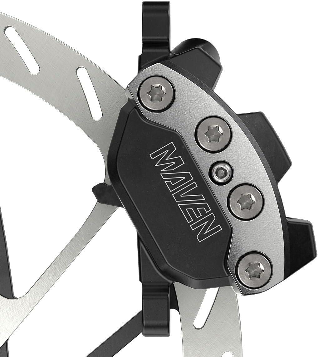 imageSRAM Maven Ultimate FT Brakes Front Post Mount 4Piston Carbon Lever Ti Hardware