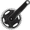 SRAM RED 1 AXS Power Meter Crankset – 172.5mm, 12-Speed, 40t, Direct Mount, DUB Spindle Interface, Natural Carbon, D1