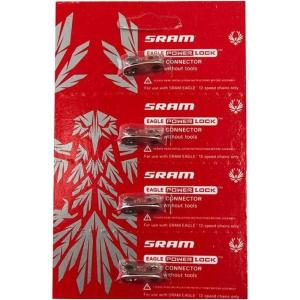 SRAM Eagle PowerLock Chain Connector 12-Speed Chain Link w Decal – Available in 2-Pack and 4-Pack (4)