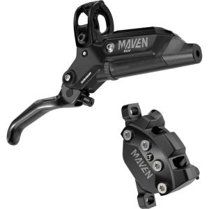 SRAM, Maven Silver, MTB Hydraulic Disc Brake, Front, Post Mount, Black