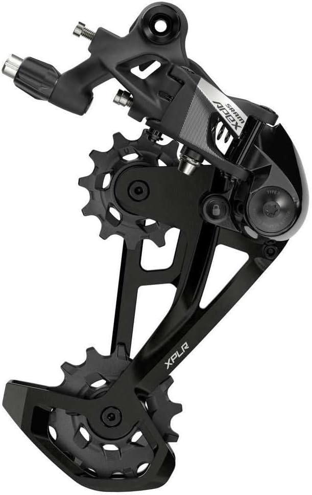imageSRAM Apex XPLR Rear Derailleur 12Speed Medium Cage 44t Max Black D1