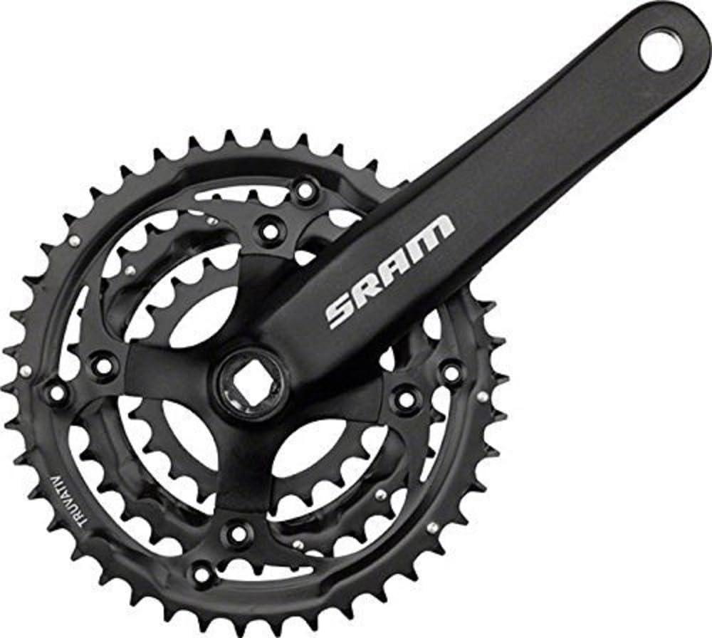 imageSRAM S600 Crankset 3 x 8speed 175mm x 423222T Square Taper BlackBlack