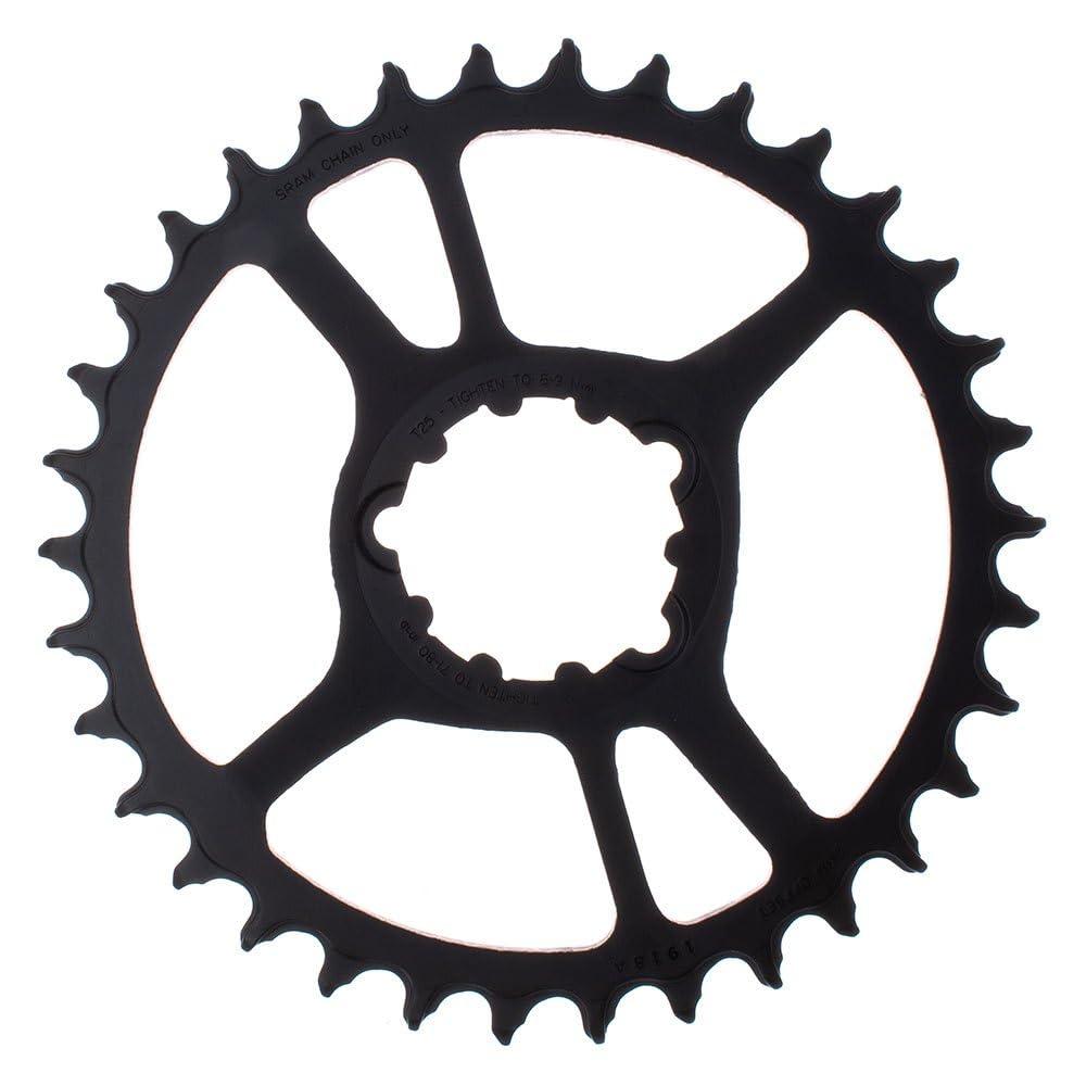 imageSRAM XSync 2 Eagle 34T Steel Chainring 101112Speed Direct Mount 3Bolt Durable Steel Enhance Chain Retention ampamp Pedaling Efficiency for 1x MTB ampamp Gravel DrivetrainsBlack