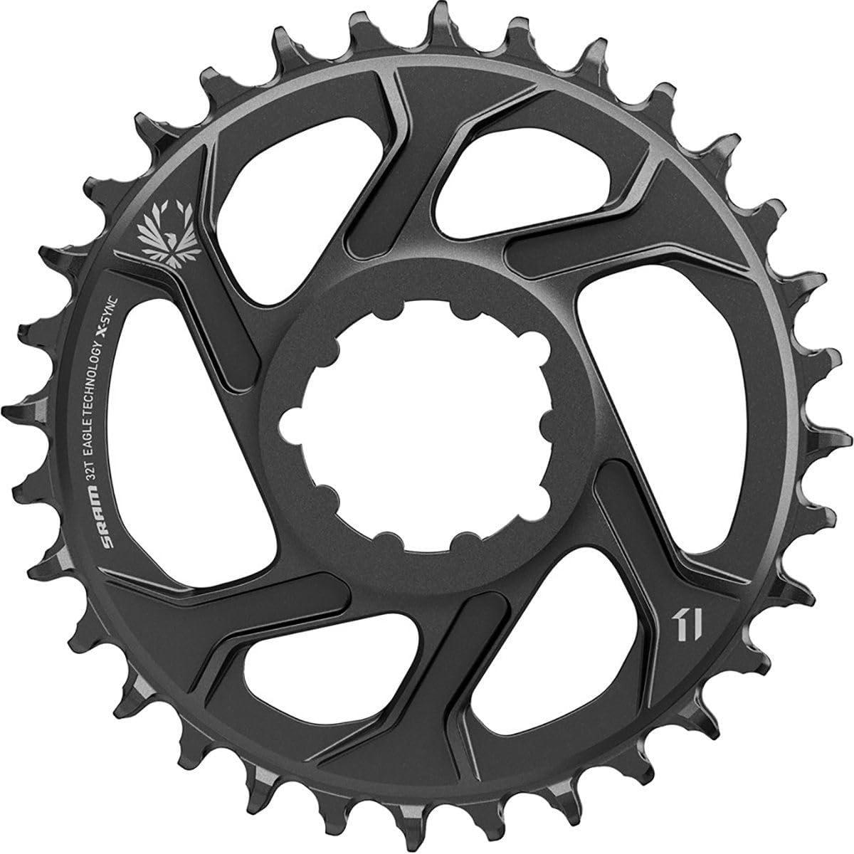 imageSram Eagle XSync 38T Direct Mount OffSet Boost Aluminium 12Speed Chain Ring Black 3 mmBlack