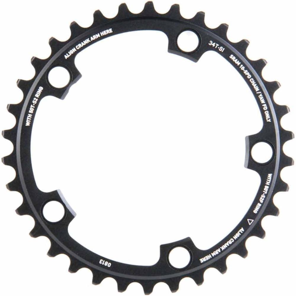 imageChainring Road 38T 5 Bolt 110 BCD Aluminium 5238 3 mm Black 1162151971503mm