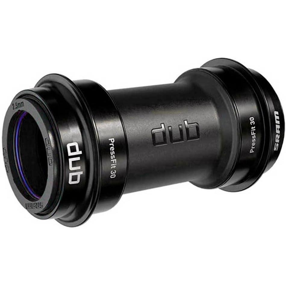 imageSRAM Dub Ceramic Bearings PF30 Bottom Bracket for 73mm Road Wide ampamp MTB Cranksets HighEfficiency SilkySmooth FrictionReducing PressFit 30 BB with Robust Seals and Versatile Oversized Spindle