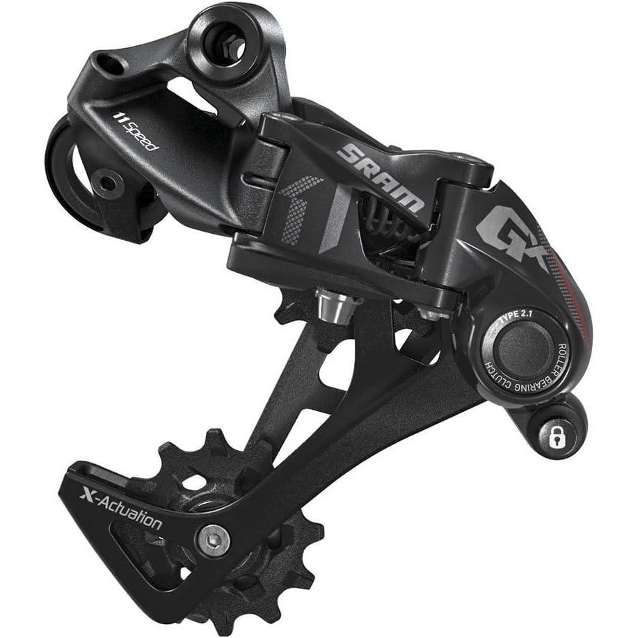 imageSRAM GX Bicycle Rear Derailleur with 1 x 11 Speed Long CageRed