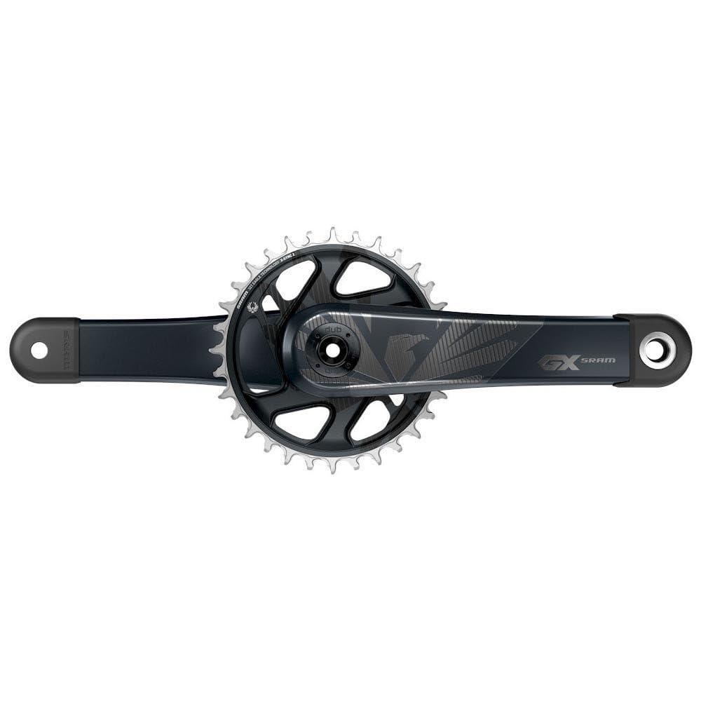 imageSRAM GX Eagle Carbon Boost Crankset 170mm 12Speed 32t Direct Mount DUB Spindle Interface Lunar