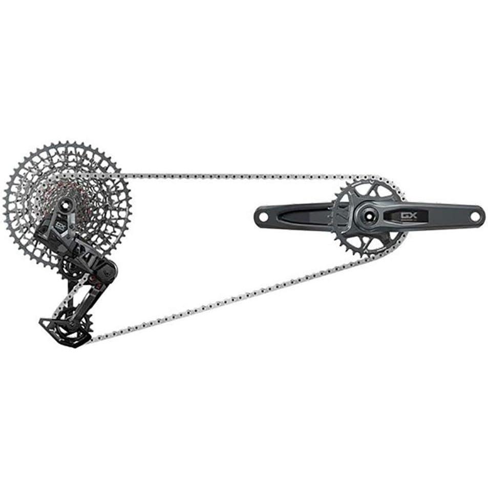 imageSRAM GX TType Eagle Transmission Groupset 32T Chainring AXS POD Controller 1052t Cassette Rear Derailleur ChainOne Size