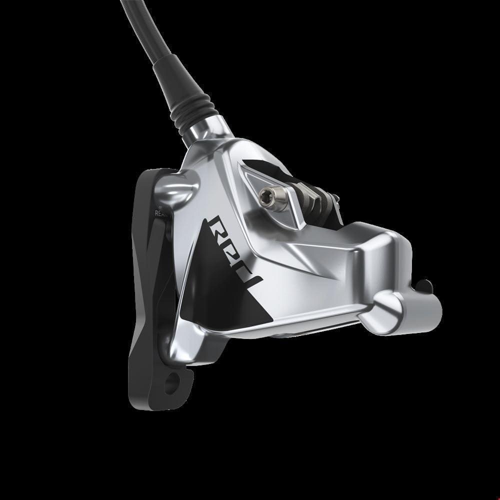 imageSRAM RED eTap AXS HRD Disc Brake Caliper  Flat Mount 2Piece Polar Grey D1