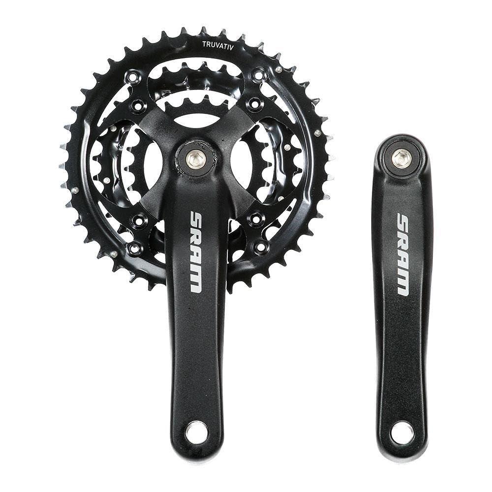 imageSRAM S600 Crankset 3 x 8speed 175mm x 423222T Square Taper BlackBlack