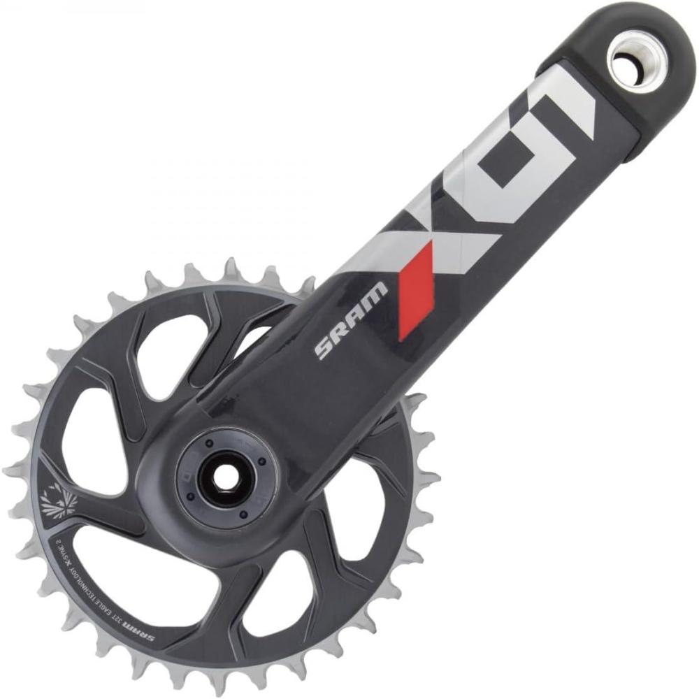 imageSRAM X01 Eagle Dub C3 Crankset Speed 1112 Spindle 2899mm BCD Direct Mount 32 Dub 175mm Red MTB