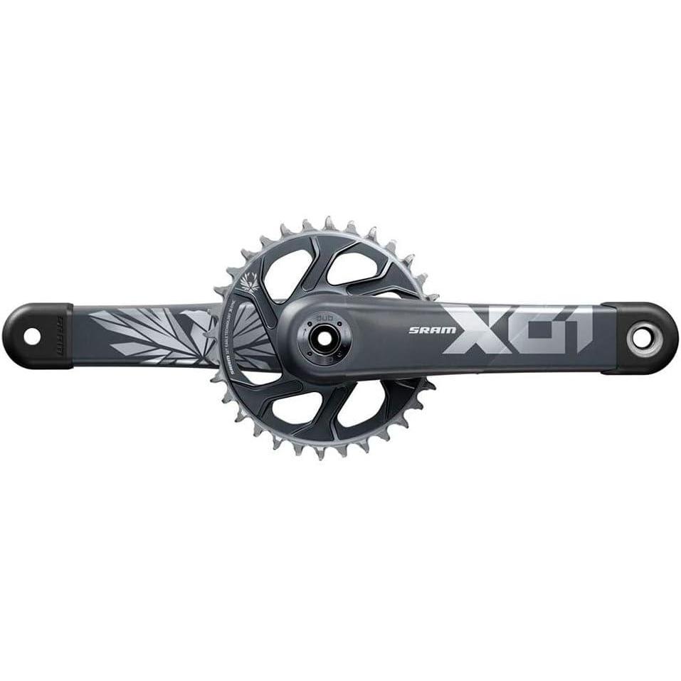 imageSRAM X01 Eagle SuperBoost Crankset 175mm 12Speed 32t Direct Mount DUB Spindle Interface LunarPolar C2