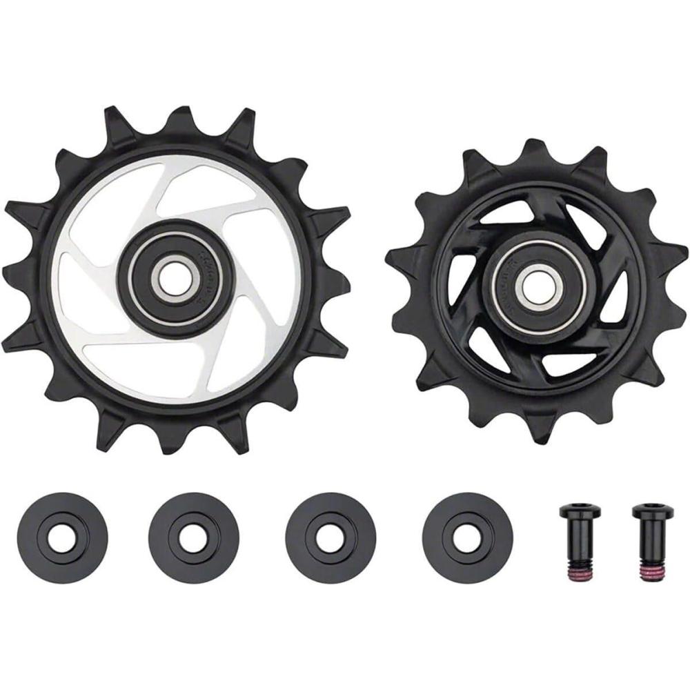 imageSRAM XX SL Eagle TType AXS Rear Derailleur Pulley Kit 14t Upper and 16t Lower