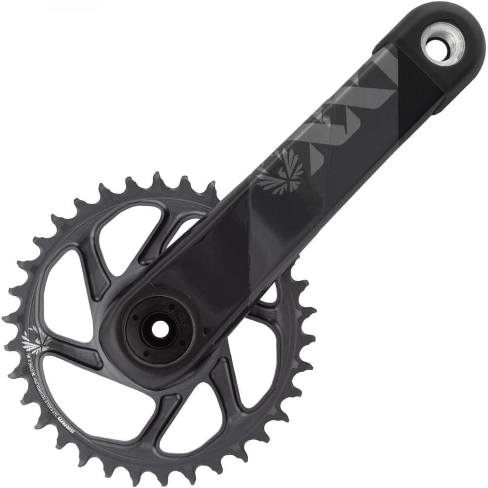 imageSRAM XX1 Eagle Dub 175 mm crankset Grey 34 t XSYNC2 DMGRY