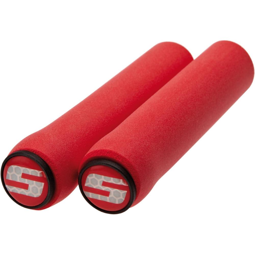 imageSram MTB Locking Foam Grips with Single ClampRedBlack