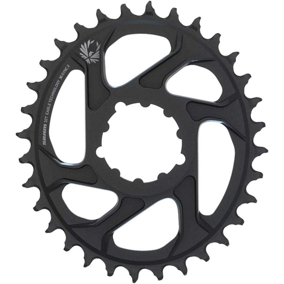 imageSram Xsync 2 Direct Mount 6mm Offset Cold Forged Aluminum ChainringBlack