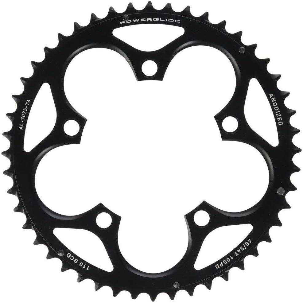 imageTruvativ Chainring DH 34T 4 Bolt 104 mm BCD X0DH Aluminium Blast Black 1 x 10 11621518838048T Road Bicycle Chainring