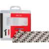 SRAM PCX1 11 Speed Chain 118 Links with PowerLock(Silver/Black)