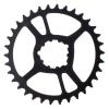 SRAM X-Sync 2 Eagle 34T Steel Chainring – 10/11/12-Speed Direct Mount 3-Bolt, Durable Steel, Enhance Chain Retention & Pedaling Efficiency for 1x MTB & Gravel Drivetrains(Black)