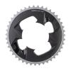 SRAM FORCE 2×12 CHAINRING WIDE 43T 94 BCD 4-BOLT POLAR GREY(Black)