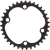 SRAM Force 2×12-Speed Inner Chainring – 35t, 107 BCD, 4-Bolt, Blast Black, For use with 48t Outer(Black)