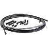 SRAM Stainless Steel Shift Cable and Housing Kit – Road/MTB, 4mm, Reinforced Linear Strand, Black