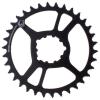 SRAM X-Sync 2 Eagle 34T Steel Chainring – 10/11/12-Speed Direct Mount 3-Bolt, Durable Steel, Enhance Chain Retention & Pedaling Efficiency for 1x MTB & Gravel Drivetrains(Black)