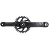 SRAM XX1 Eagle Crankset – 175mm, 12-Speed, 34t, Direct Mount, Cannondale Ai, DUB Spindle Interface, Gray, C2