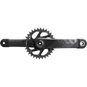 SRAM Corporation Europe Unisex_Adult X01 Eagle Crankset, Black, 46z