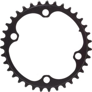 SRAM Force 2×12-Speed Inner Chainring – 35t, 107 BCD, 4-Bolt, Blast Black, For use with 48t Outer(Black)