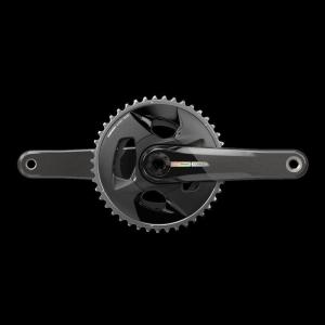 SRAM, Force D2 2x Wide, Crankset, Speed: 12, Spindle: 28.99mm, BCD: 94, 43/30, DUB, 172.5mm, Black, Road Disc