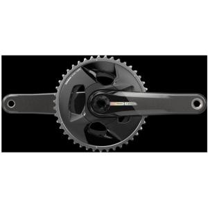 SRAM Force Wide Crankset – 165mm, 2X 12-Speed, 43/30t, 94 BCD, Dub Spindle Interface, Iridescent Gray, D2