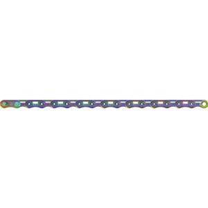 SRAM RED Flattop Chain – 12-Speed, 126 Links, Flattop, PowerLock, Rainbow