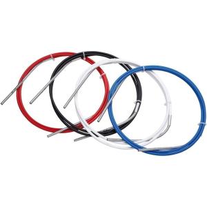 SRAM SlickWire MTB 5mm Brake Cable & Housing Set – Low-Friction Tefzel Coated, Aramid Braid Reinforced Housing, Aluminum Ferrules, Durable Black Cycling Components for Mountain Biking Performance