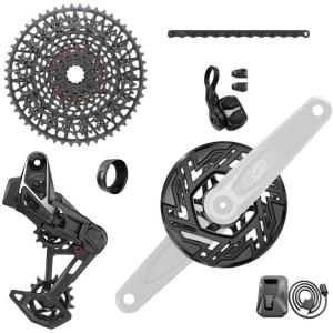 SRAM, X0 T-Type Pedal Assist, Build Kit, 104BCD – cranks not included, Kit