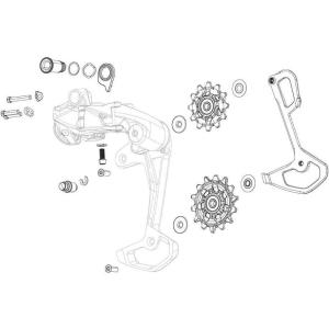 SRAM, XX SL Full Mount Bolt Kit