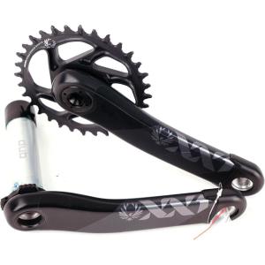 SRAM XX1 Eagle AXS Boost Crankset – 170mm, 12-Speed, 34t, Direct Mount, DUB Spindle Interface, Gray