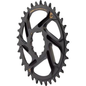 Sram Eagle X-Sync 34T Direct Mount Off-Set Boost Aluminium 12-Speed Chain Ring – Black, 3 mm(Gold)