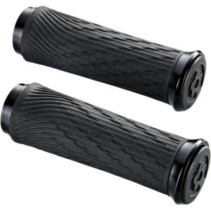 Sram Locking Grips for Grip Shift Full Length 122 mm with Black Clamps and End Plug(85 mm)