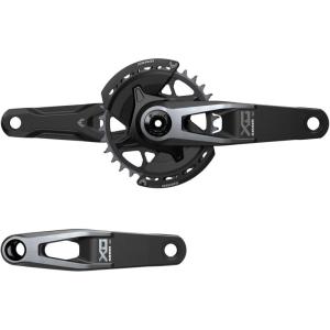 X0 Eagle T-Type V2 Crankset, Speed: 12, Spindle: 28.99mm, BCD: Direct Mount, 32, Dub, 175mm, Black, Boost