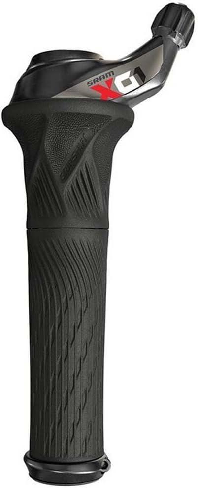 imageSRAM X01 Eagle 12Speed GripShift Shifter with Discrete Clamp Black with Red Logo