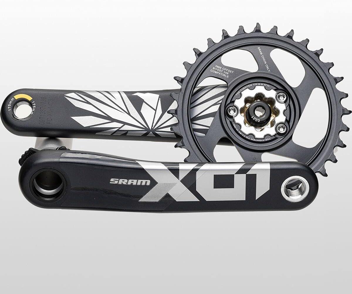 imageSRAM X01 Eagle Dub Crankset BoostLunarPolar