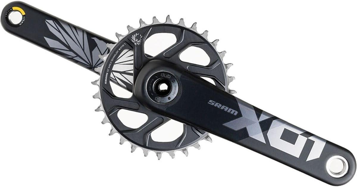 imageSRAM X01 Eagle Dub Crankset BoostLunarPolar