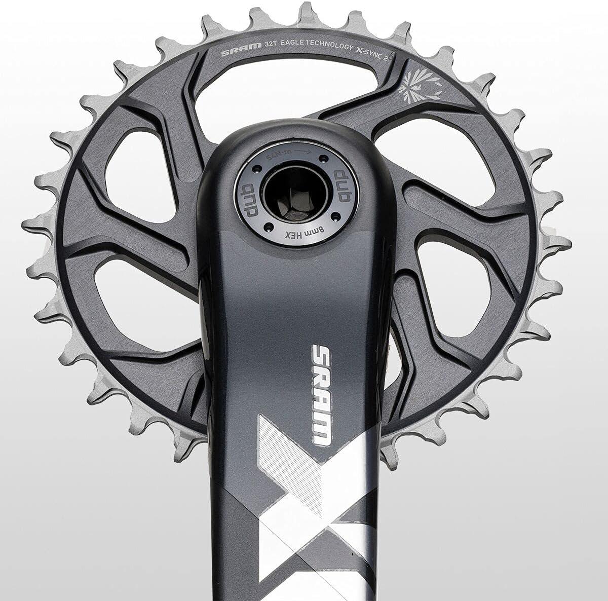 imageSRAM X01 Eagle Dub Crankset BoostLunarPolar