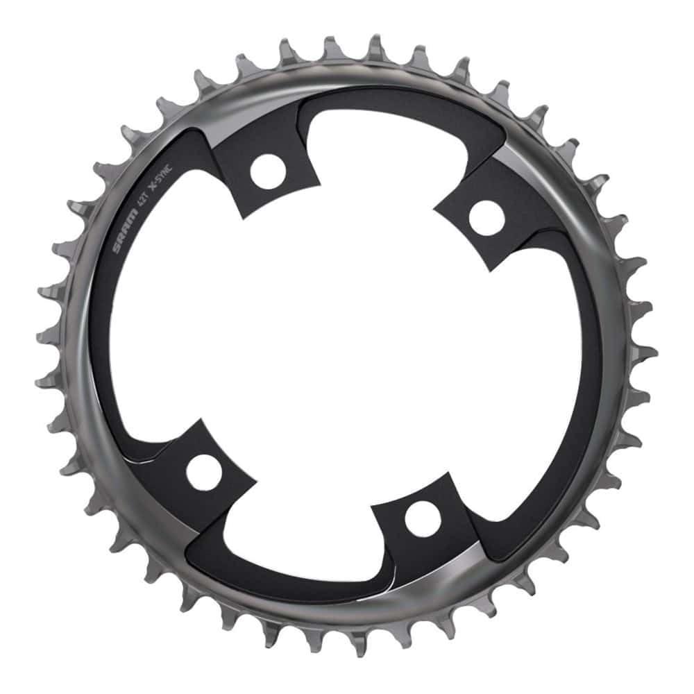 imageSRAM 44 Tooth 107mm BCD x 4Bolt 1x12Speed XSync Chainring Polar GrayPolar Grey