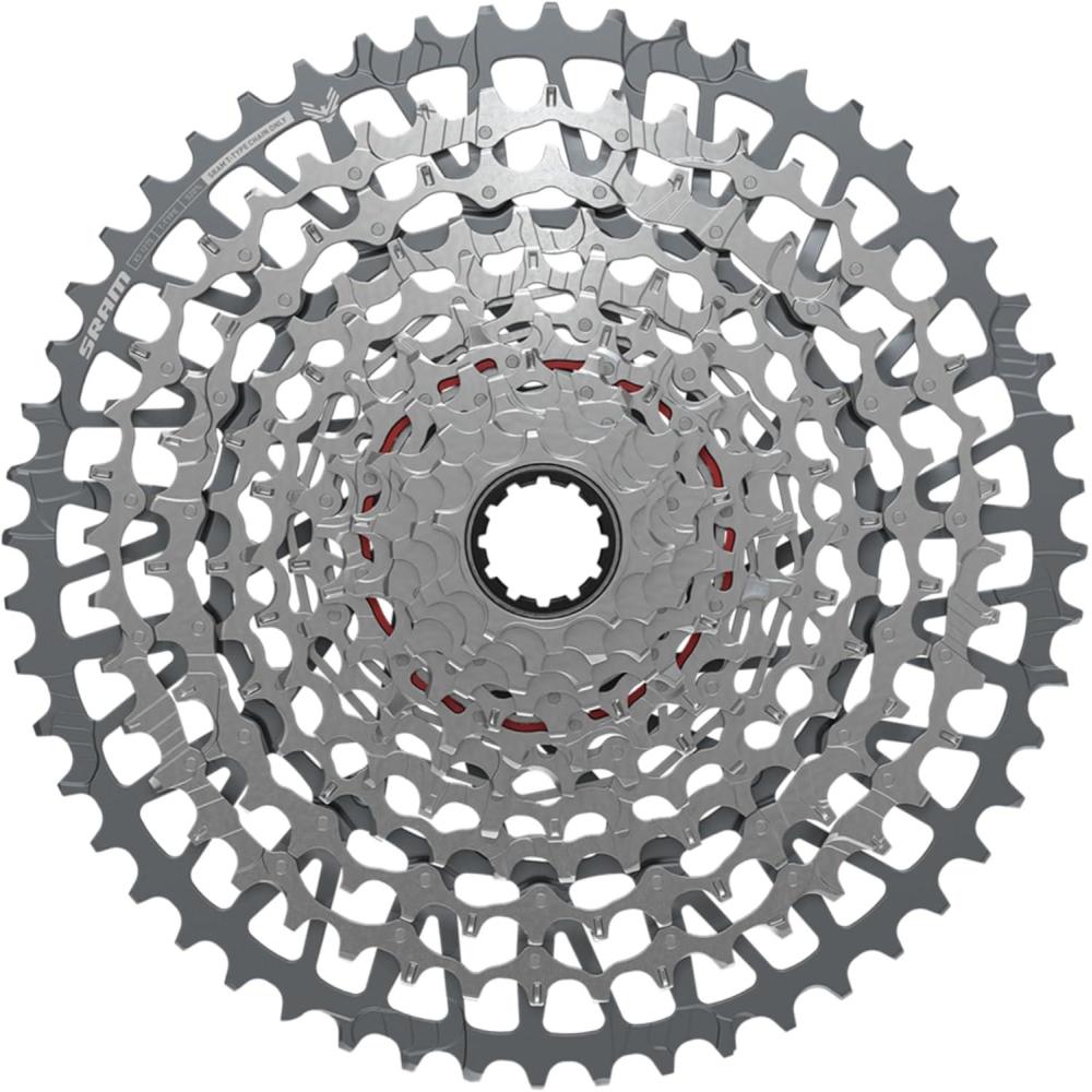 imageSRAM GX Eagle TType XS1275 Cassette 12Speed 1052t for XD Driver BlackSilver or SilverSilverSilverSilver