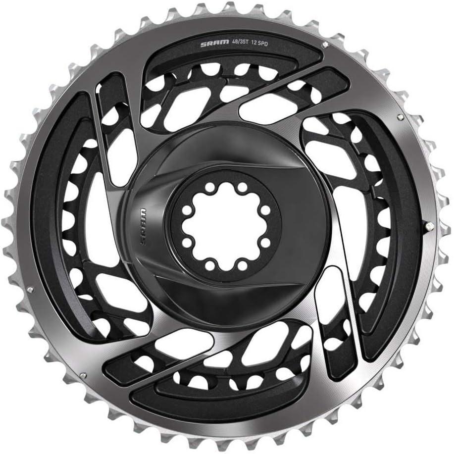 imageSRAM Red AXS DirectMount 4835t 2x12 speed Chainring Set Polar Gray