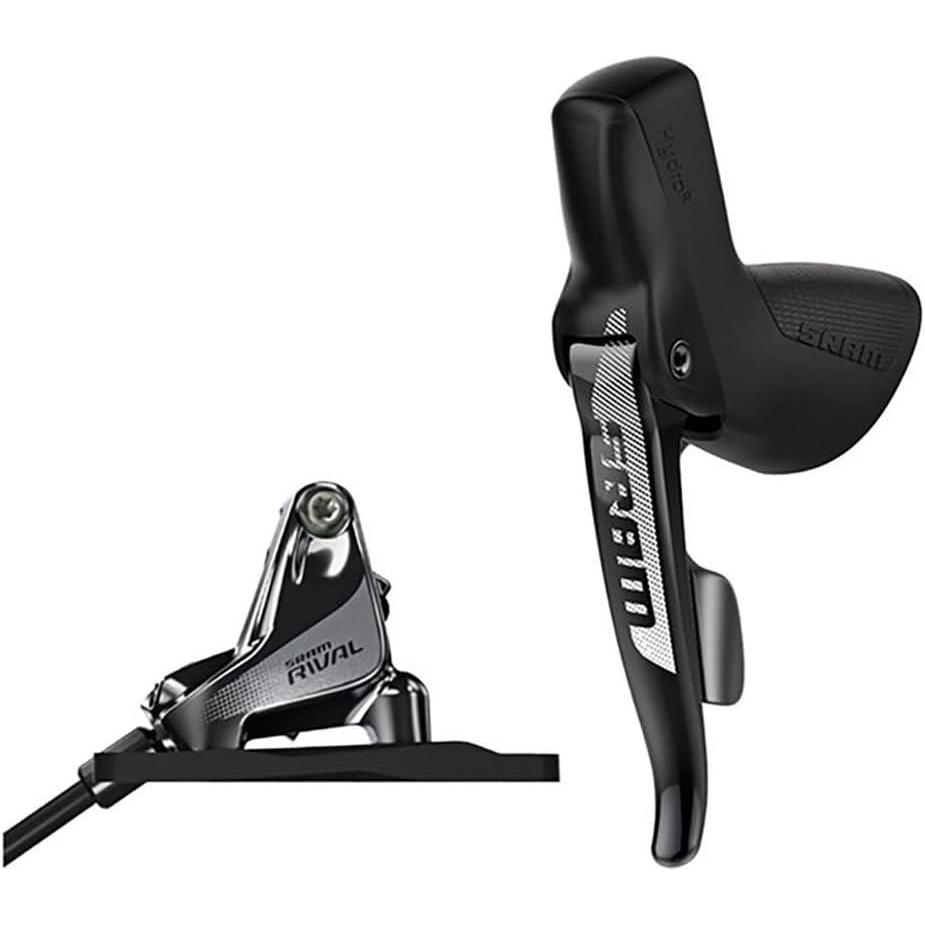 imageTruvativ SRAM Rival Hydraulic Disc Brake and CableActuated Dropper Remote Lever LeftFront Flat Mount 950mm