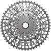 SRAM GX Eagle T-Type XS-1275 Cassette – 12-Speed, 10-52t, for XD Driver, Black/Silver or Silver/Silver(Silver/Silver)